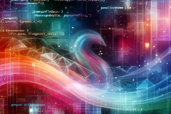 DALL·E-2023-10-22-20.39.51-Illustration-of-a-dynamic-and-abstract-background-with-a-mix-of-vibrant-colors-and-cyberpunk-motifs.-Subtle-silhouettes-of-JavaScript-functions-and-ne