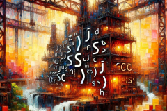 DALL·E-2023-10-22-20.44.27-Oil-painting-combining-the-vividness-of-the-impressionistic-style-with-the-ruggedness-of-an-industrial-landscape.-Amidst-the-rich-palette-distinct-Ja